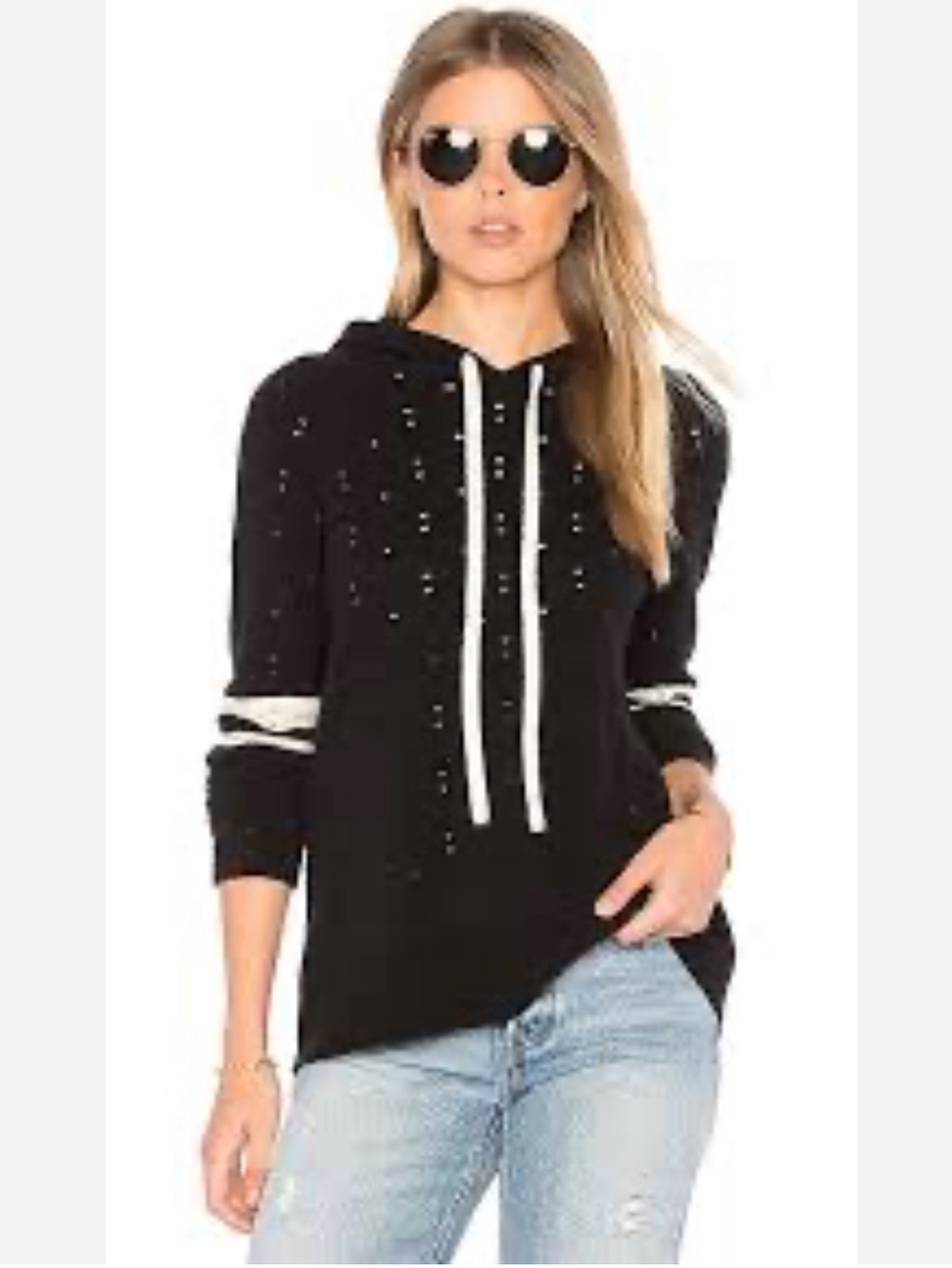 EUC‼️Central Park West “Greenwich Ave Hoodie” -Black Small